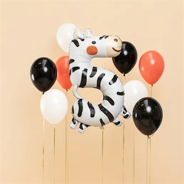 Folie Ballon, tallet 5, Zebra, 68 cm x 98 cm