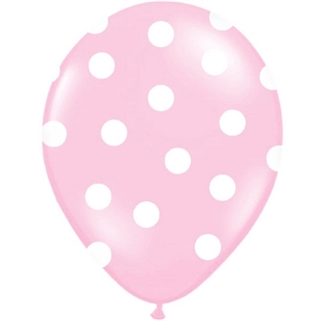 Ballon Pink/Dots
