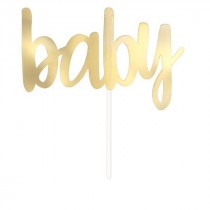 Kagetopper ”baby” i Guld
