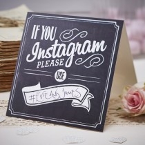 Instagram Skilte - vintage