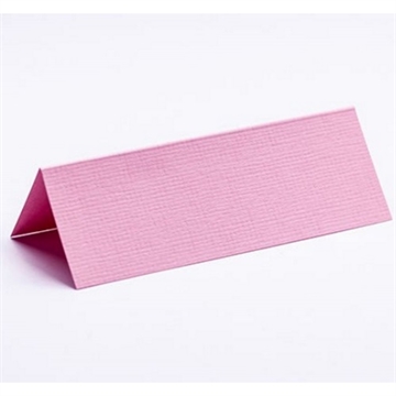 Bordkort Tekstureret - Baby Pink