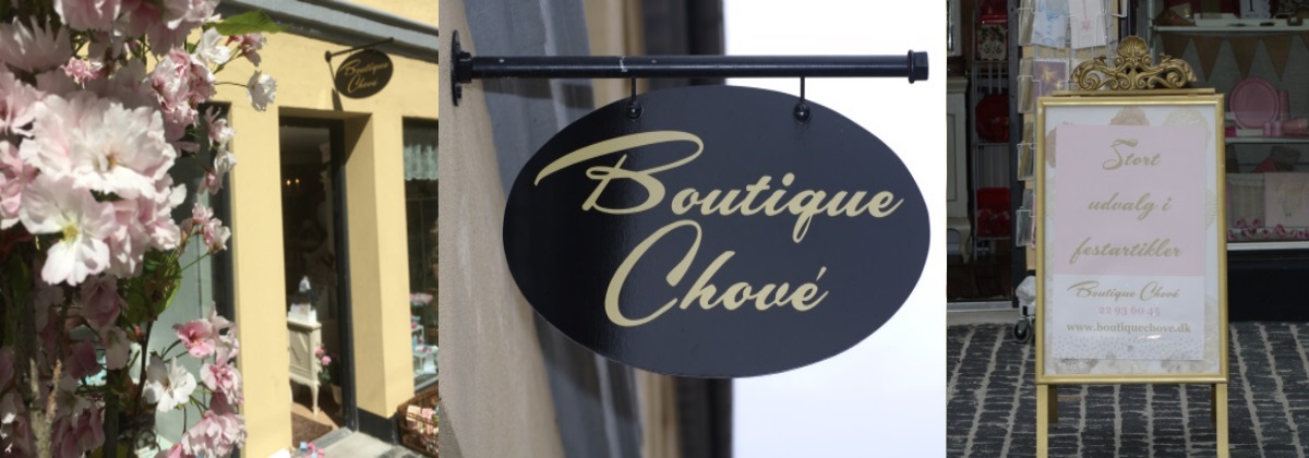 Boutique Chové - Vi er til Alt festartikler.