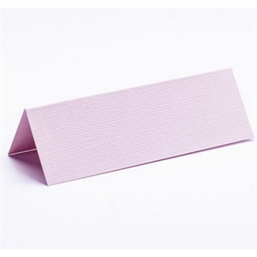 Bordkort Tekstureret - Light Pink