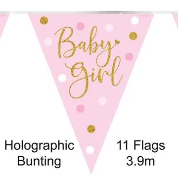 Banner Baby Girl, Dots