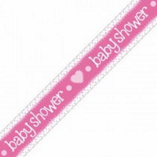 Banner Babyshower Pink