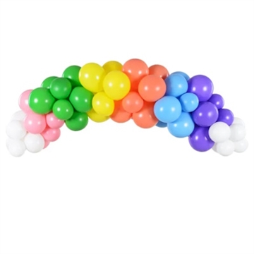 Ballon Bue Udsmykning Rainbow