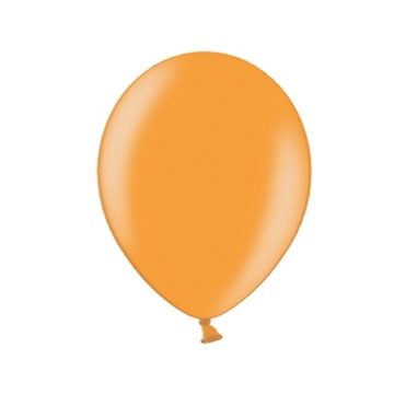 Latex Ballon Metallic Orange 