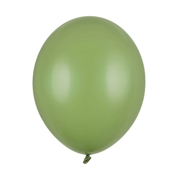 Ballon Pastel Rosemary Green, 10 stk.