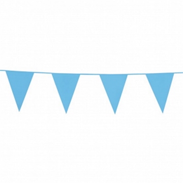 Flagbanner Baby Blue, 10 m