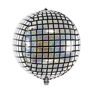 Folie Ballon, Disco Kugle, 40 cm