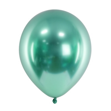 Ballon Glossy Bottle Green, 30 cm, 10 stk
