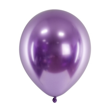 Balloner Glossy Violet, 30 cm, 50 stk.