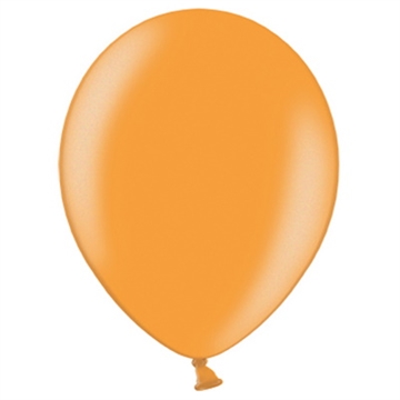 Ballon Metallic Mandarin Orange, 12 cm