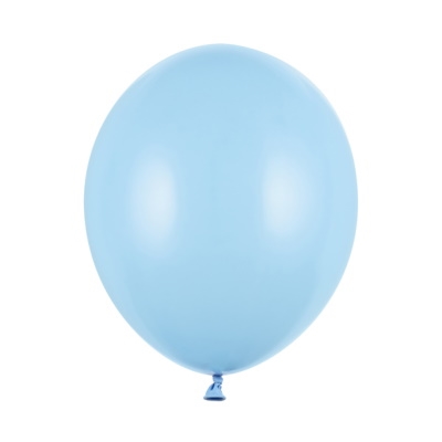 Balloner Pastel Baby Blue, 30 cm, 10 stk. 
