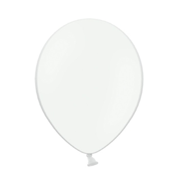 Ballon Pastel Pure White, 30 cm
