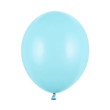 Balloner Pastel Light Blue, 30 cm, 10 stk. 