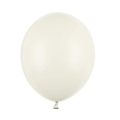 Balloner Pastel Lys Creme 30 cm,10 stk. Latex