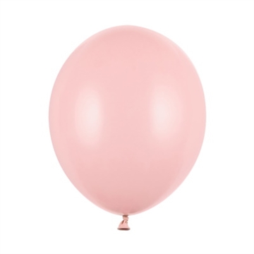 Balloner Pastel  Pale Pink 30 cm, 100 stk Latex