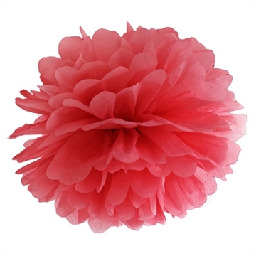 Pompom Rød 35 cm