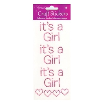 It´s a Girl stickers