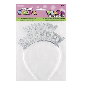 ”HAPPY BIRTHDAY” Tiara/Hårbøjle